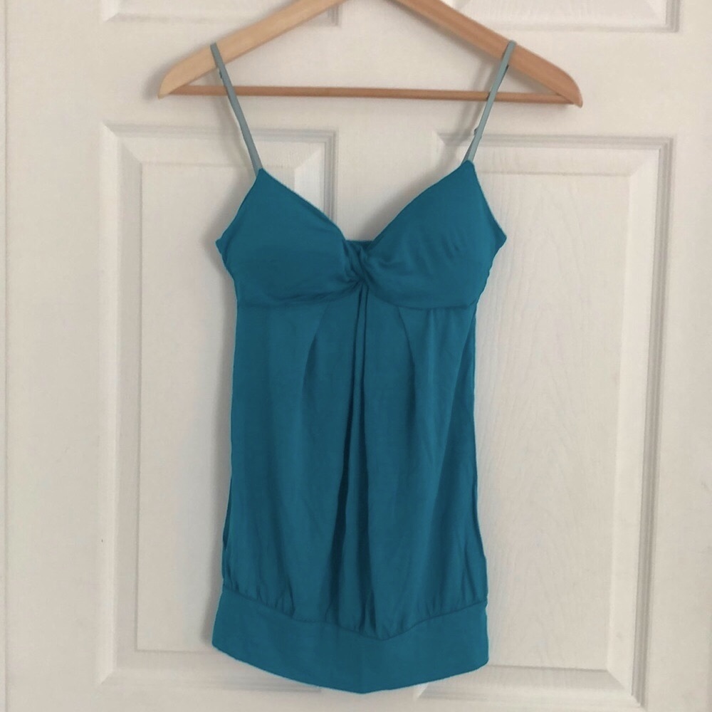 Turquoise tank